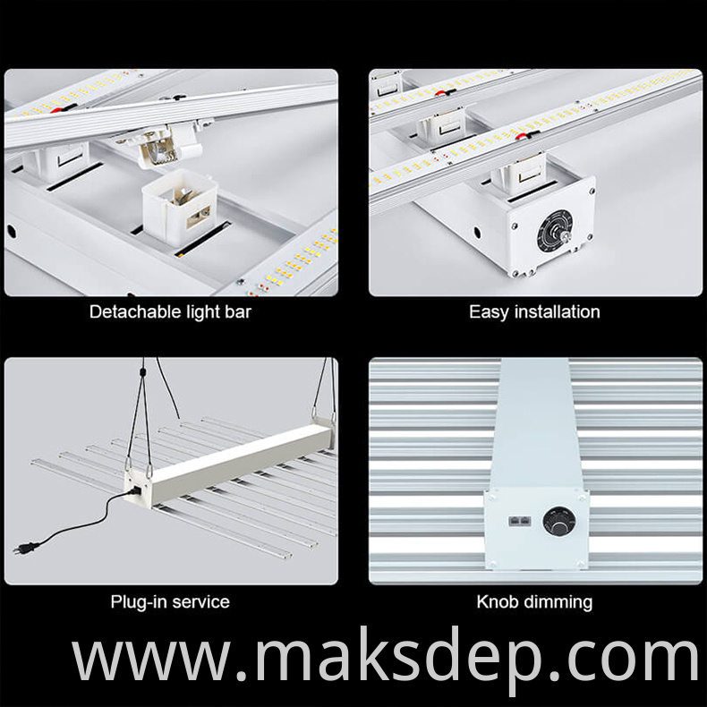 smart adjustable spectrum led grow light